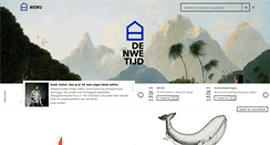Desktop Screenshot of detijd.be